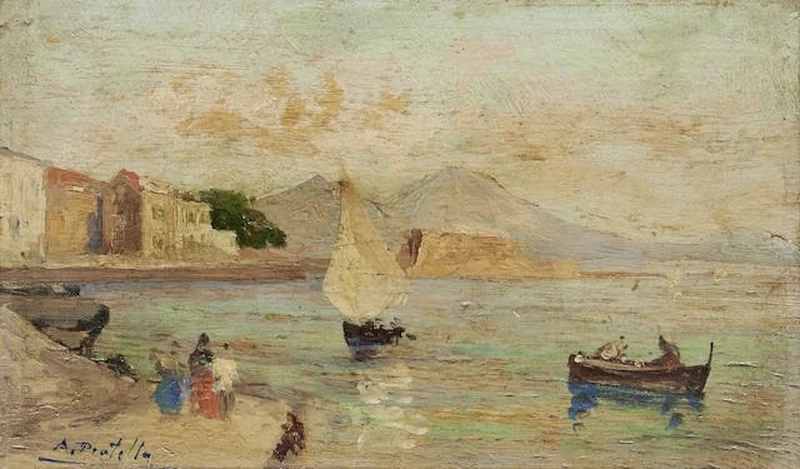   94-Attilio Pratella - pescatori nel golfo